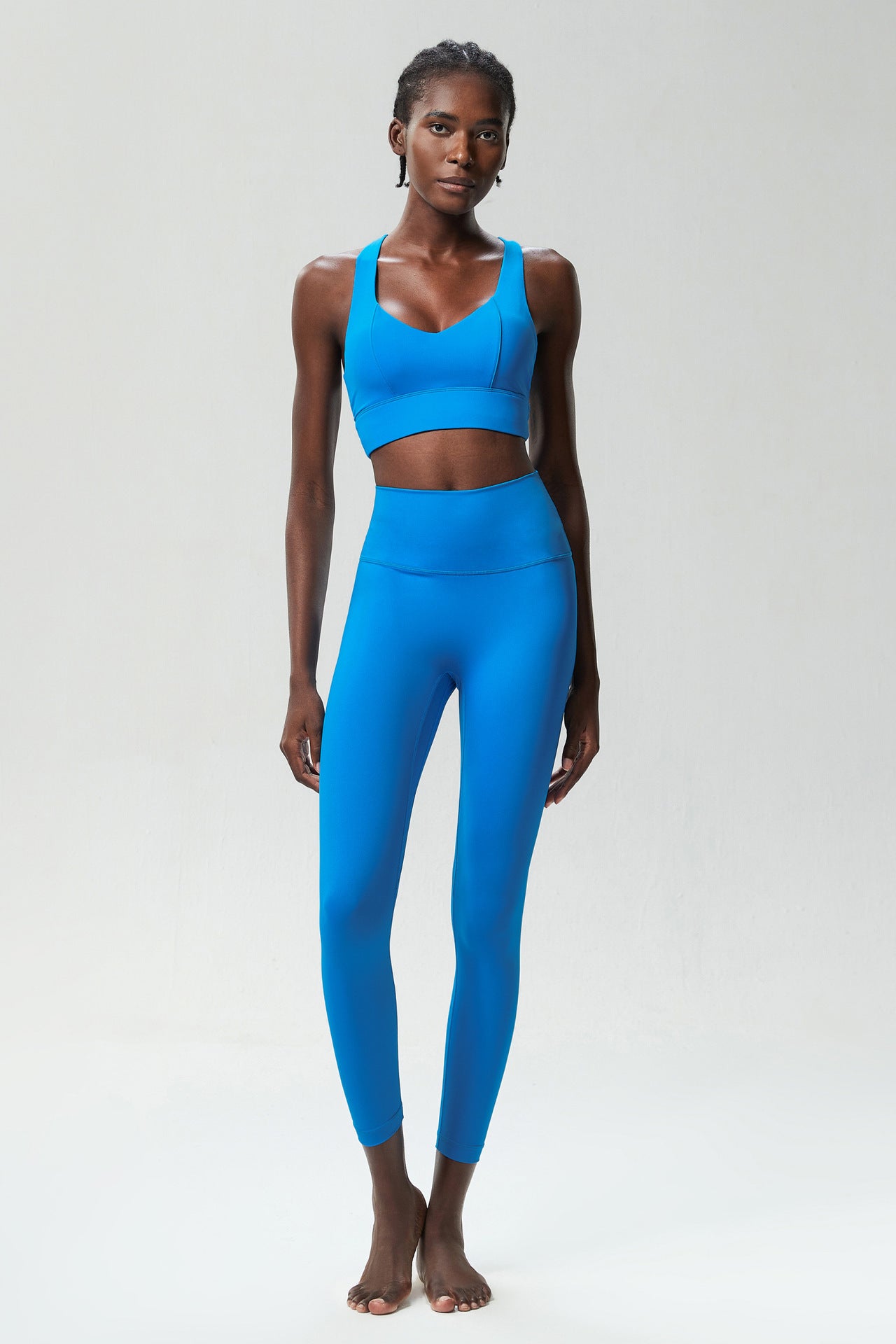 Lace-up Bra C350 Nude Feel Trousers Juniper Berry Green