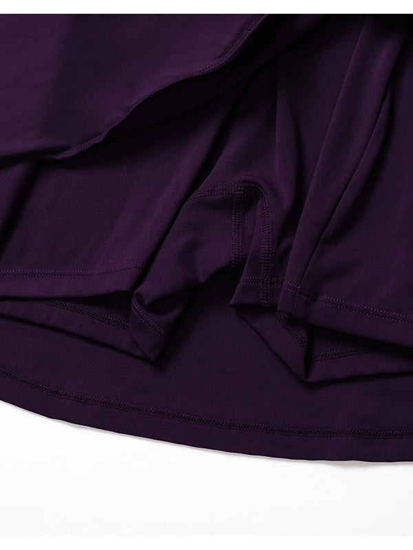 Asymmetric Cutout Sports Dress