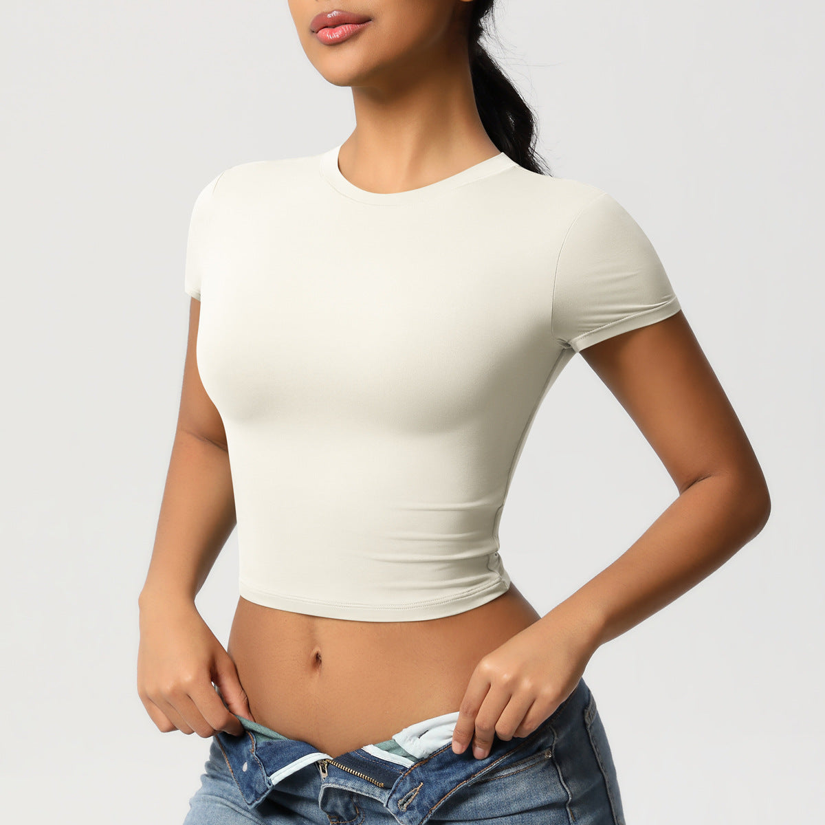 تي شيرت أداء المحاصيل