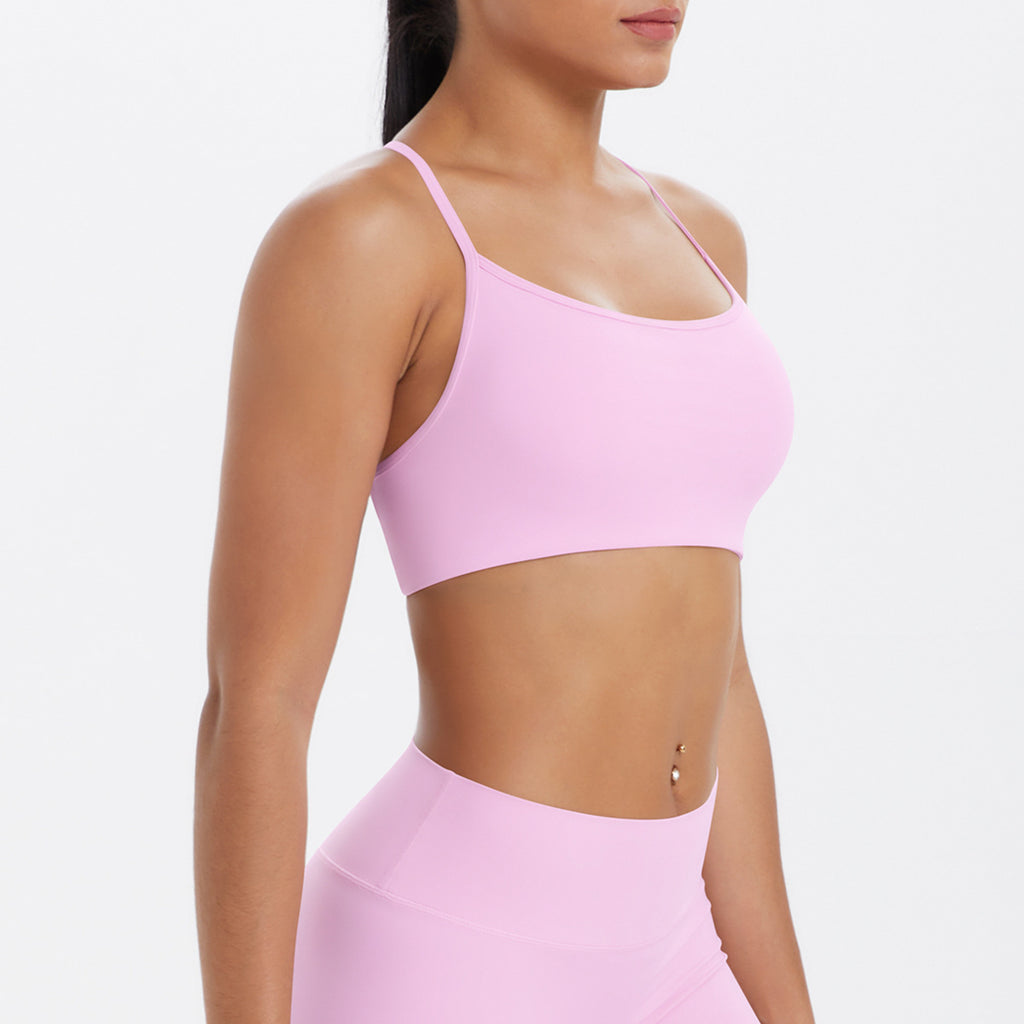 Crossback Push-Up Sports Bra