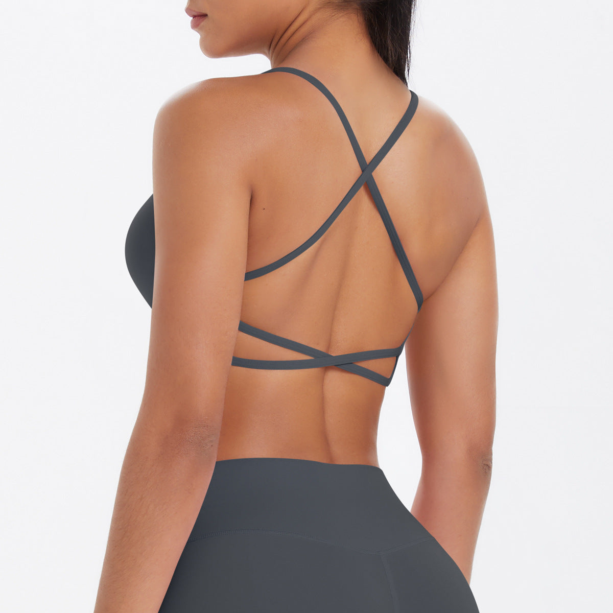 Crossback Push-Up Sports Bra