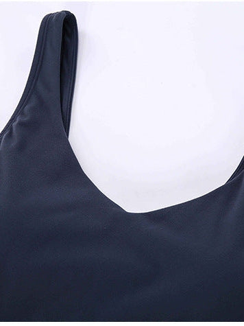 Tanktop mit V-Ausschnitt und U-Rücken