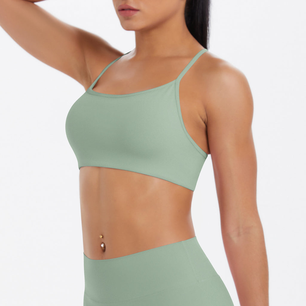 Crossback Push-Up Sports Bra