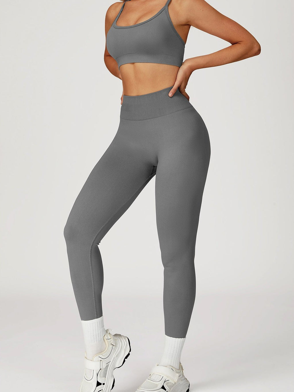 Crossback Seamless Yoga Bra