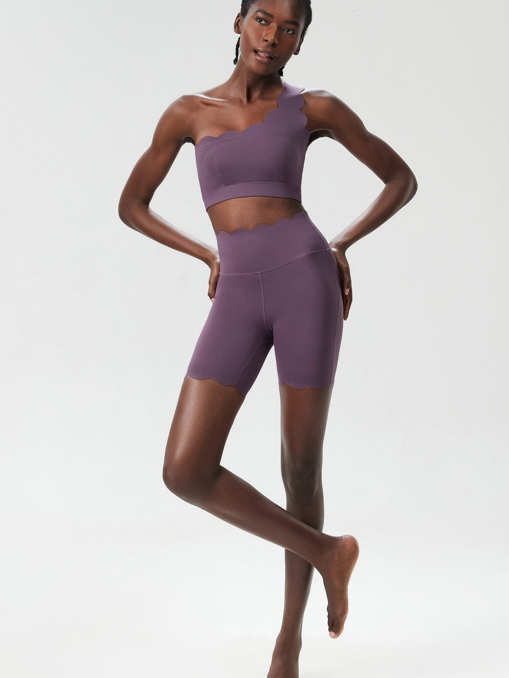 بنطال يوغا عالي الخصر