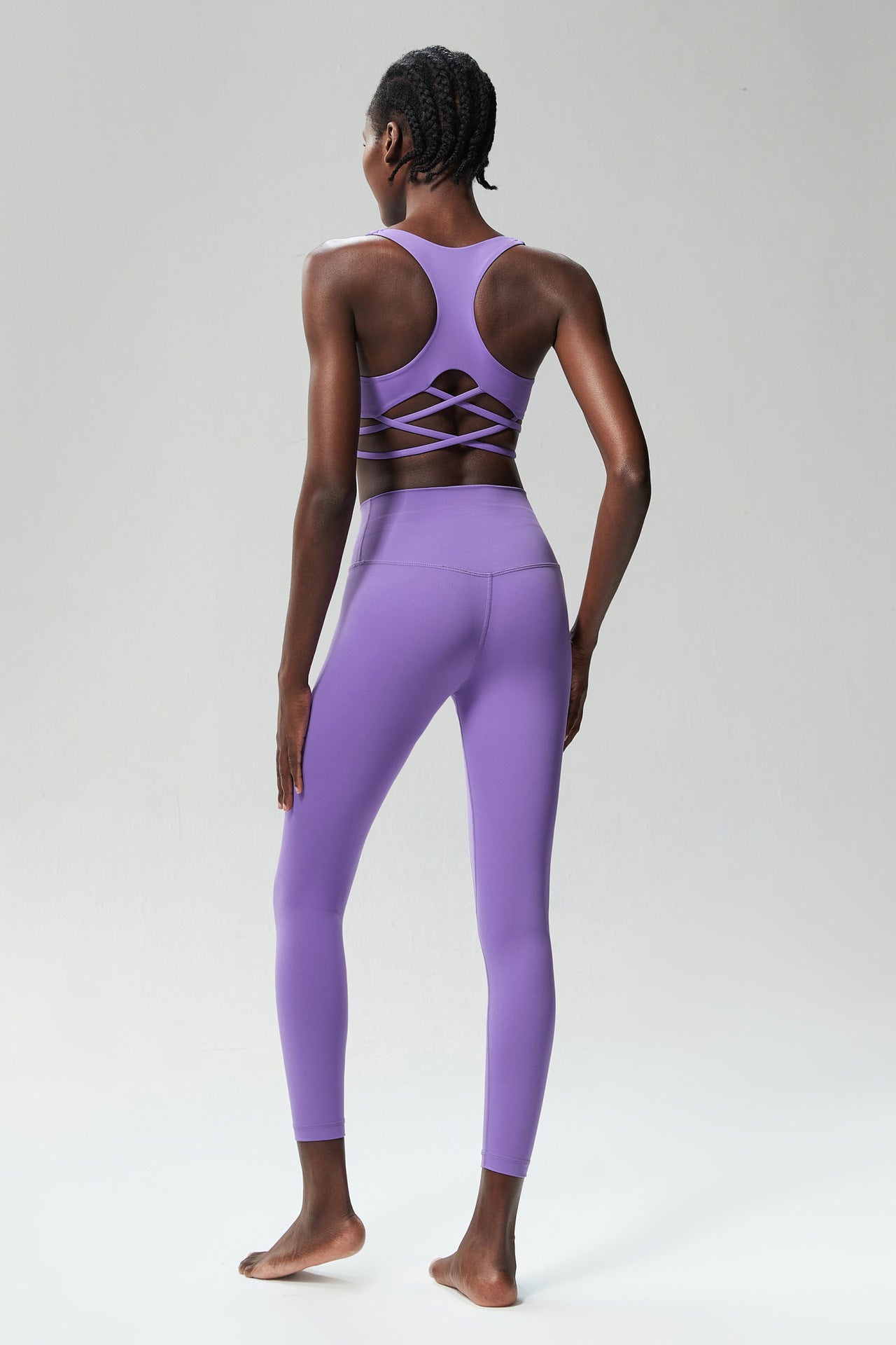 Lace-up Bra C350 Nude Feel Trousers Luo Shen Red