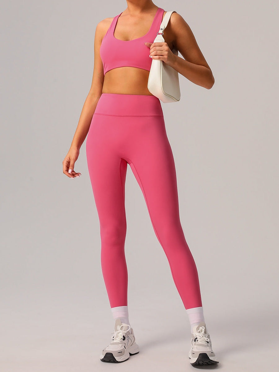 Sport-BH mit H-förmigem Racerback