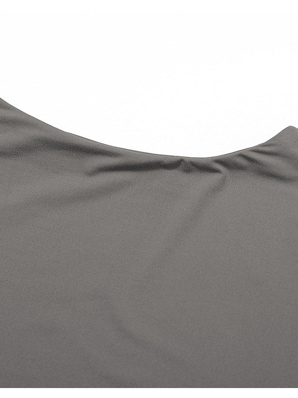 Yoga Langarm-Crop-Top