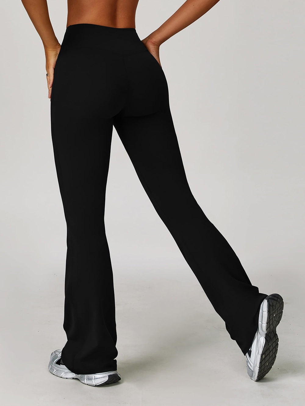 Yogahosen mit hohem Bund