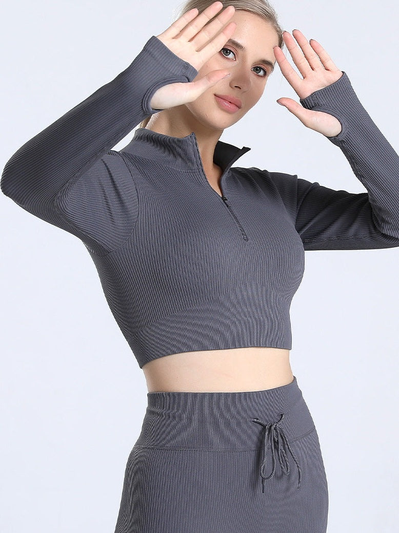 Blue Nude Feel Yoga Vest]]