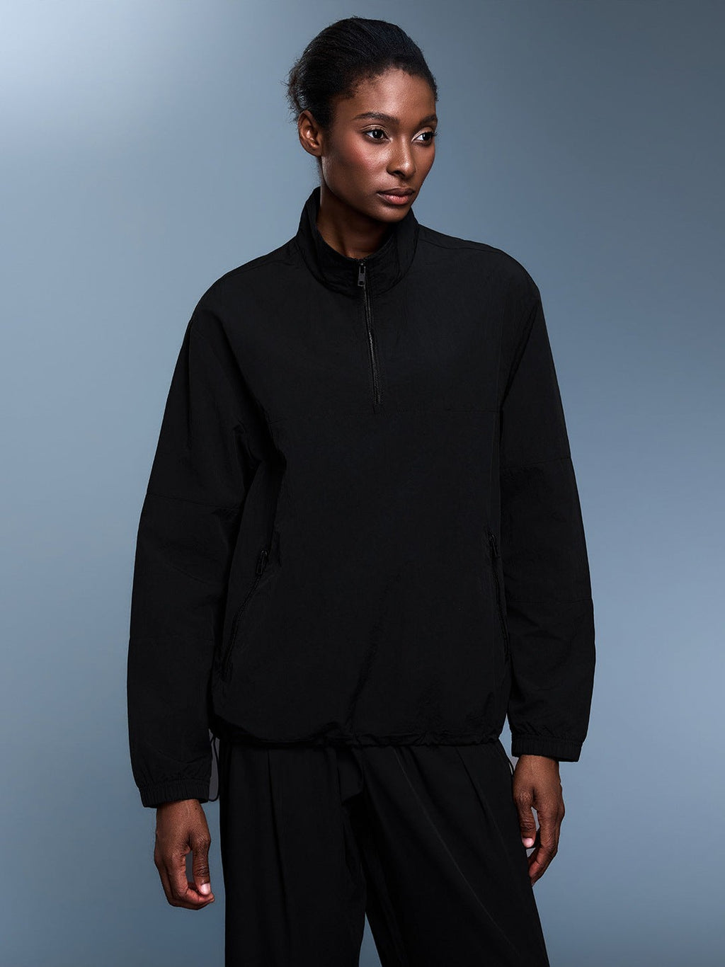 Half-Zip Windproof Jacket