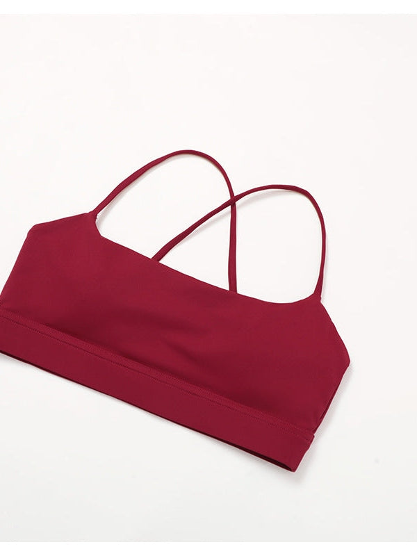 Crossback Yoga Sports Bra