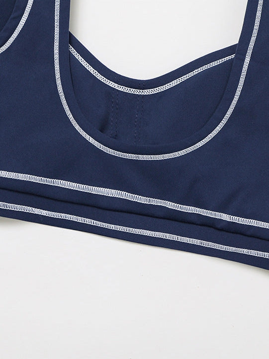 حمالة صدر رياضية على شكل حرف U