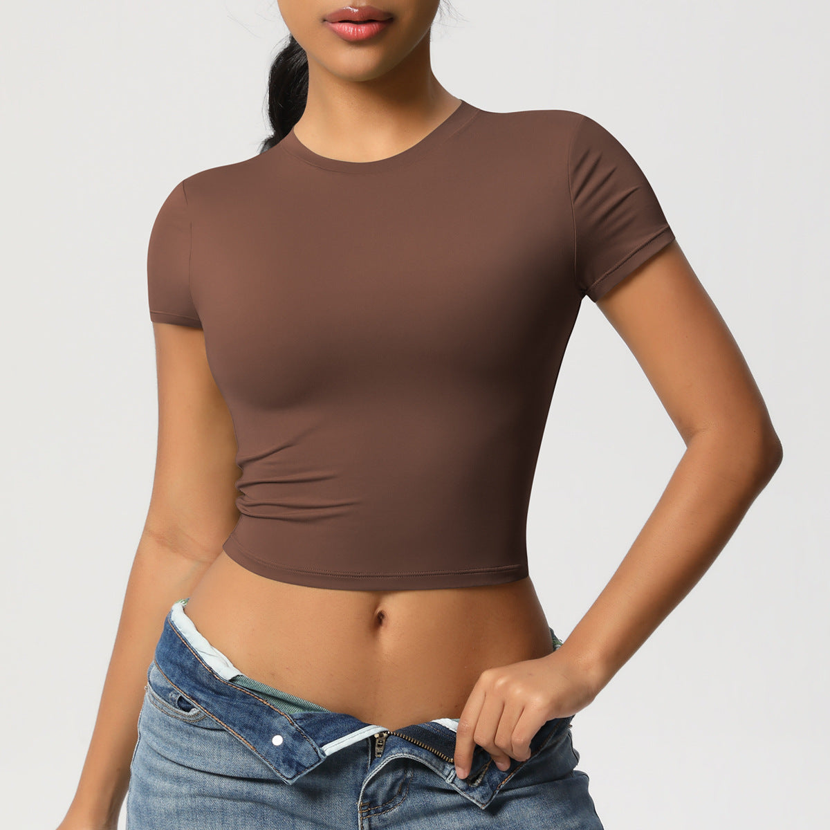 Crop-Performance-T-Shirt