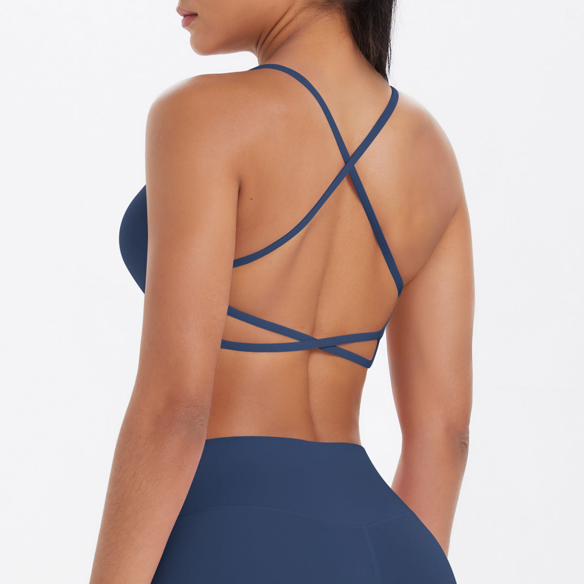 Crossback Push-Up Sports Bra