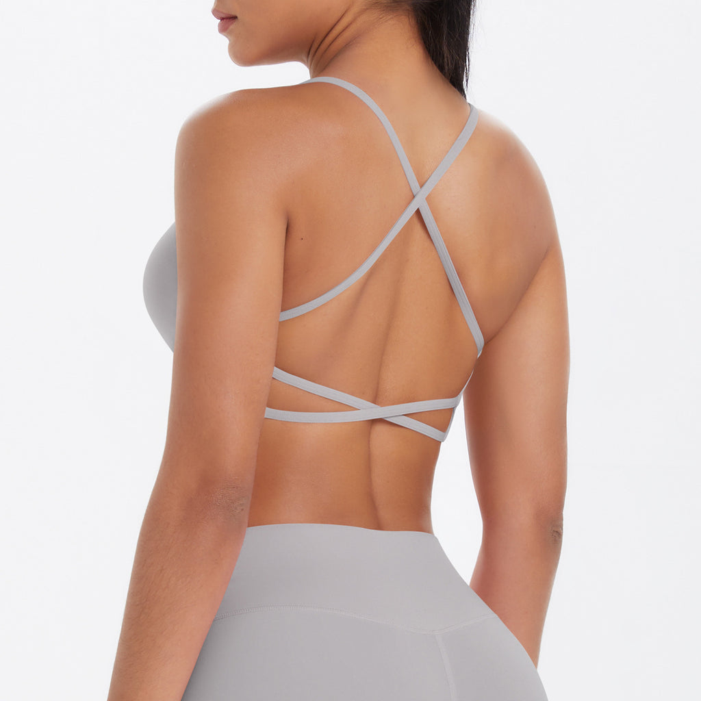 Crossback Push-Up Sports Bra