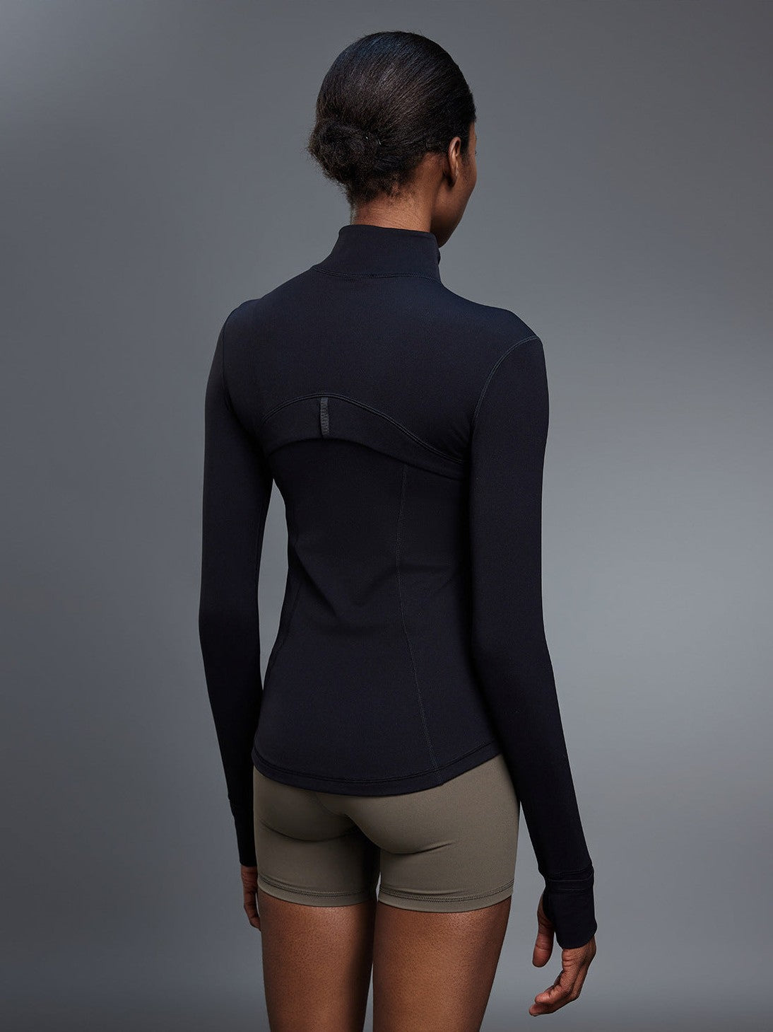 Jacke mit Stehkragen und Reißverschluss