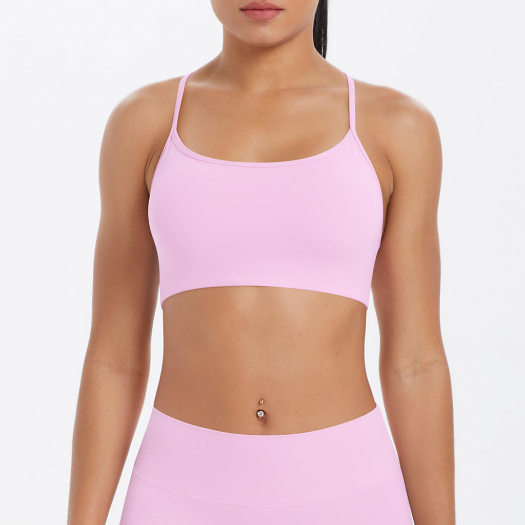 Crossback Push-Up Sports Bra