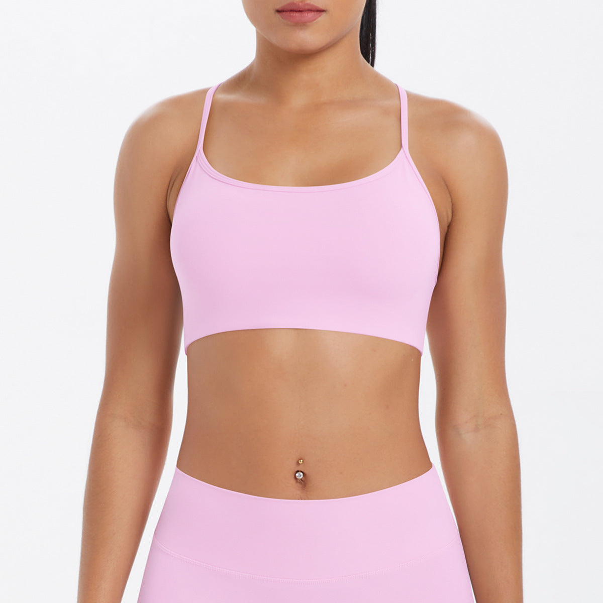 Crossback Push-Up Sports Bra
