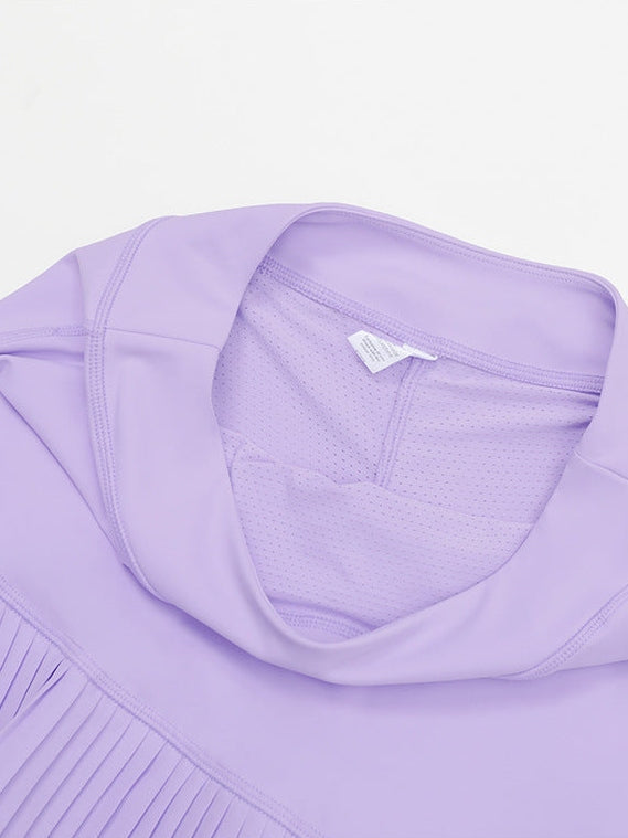 Pleated Pocketed Sports Skirt