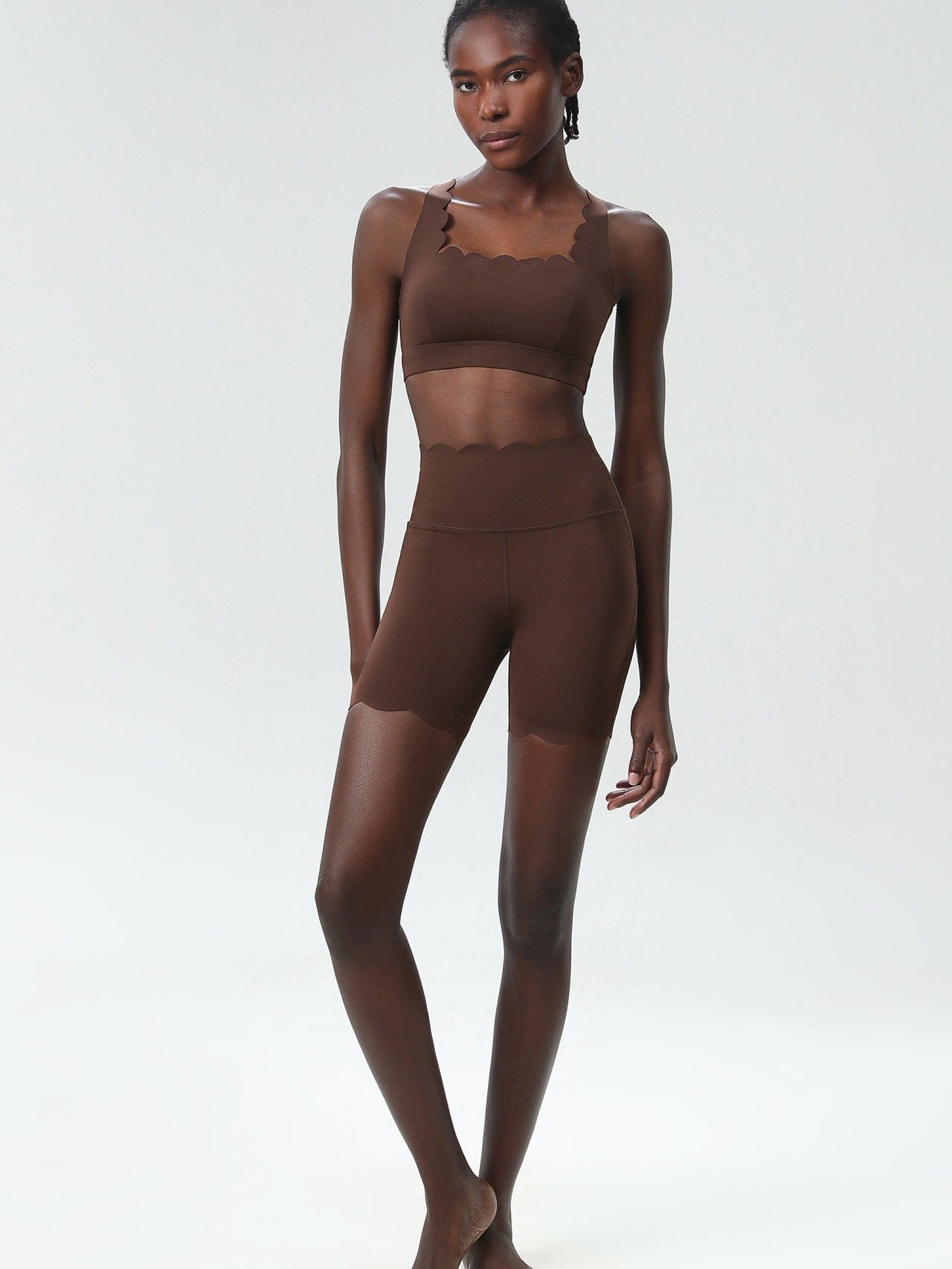 بنطال يوغا عالي الخصر