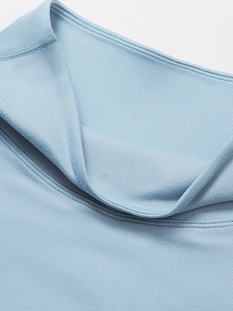 Yoga-Shorts mit hohem Bund