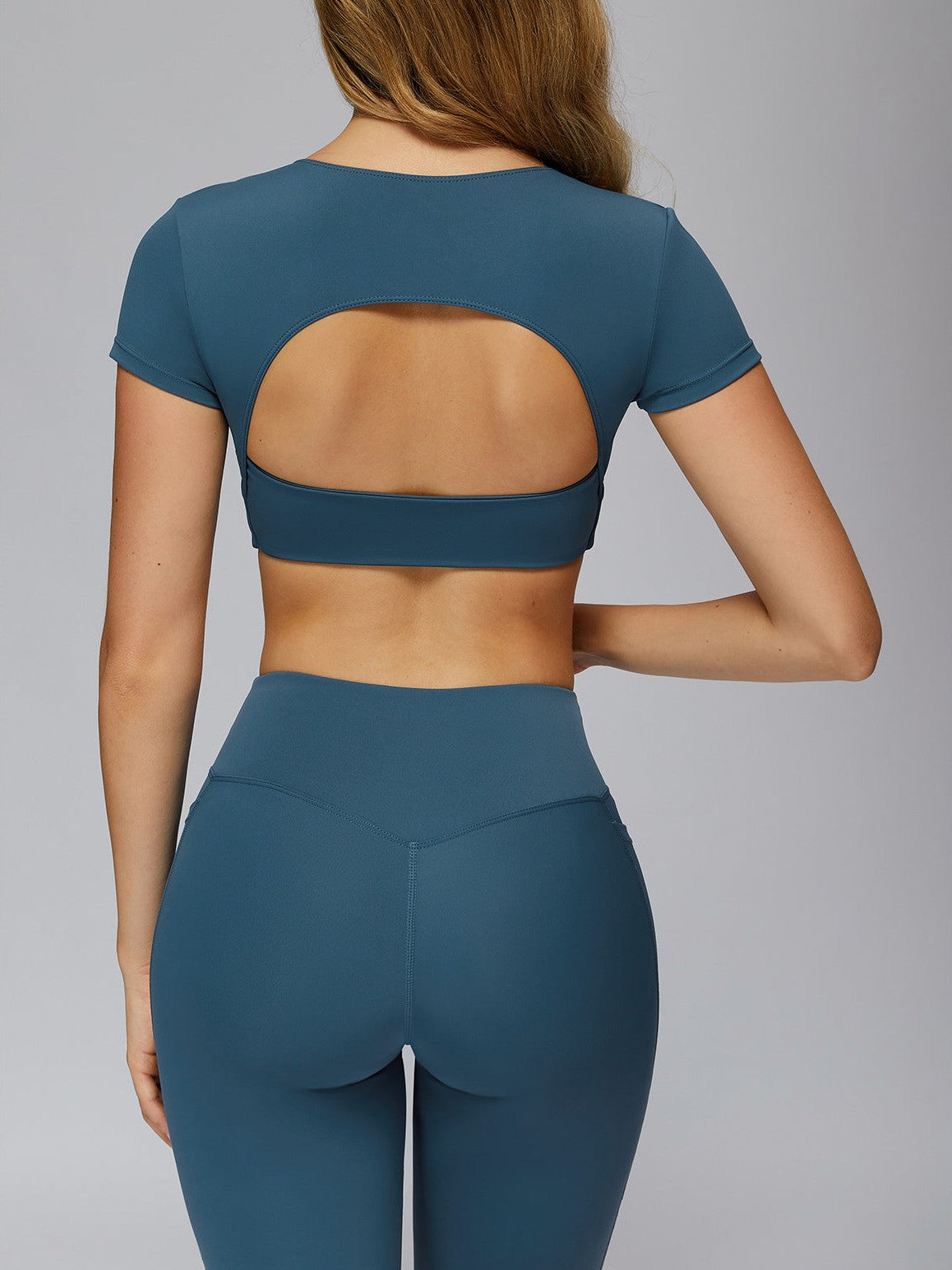 Backless Cutout T-Shirt