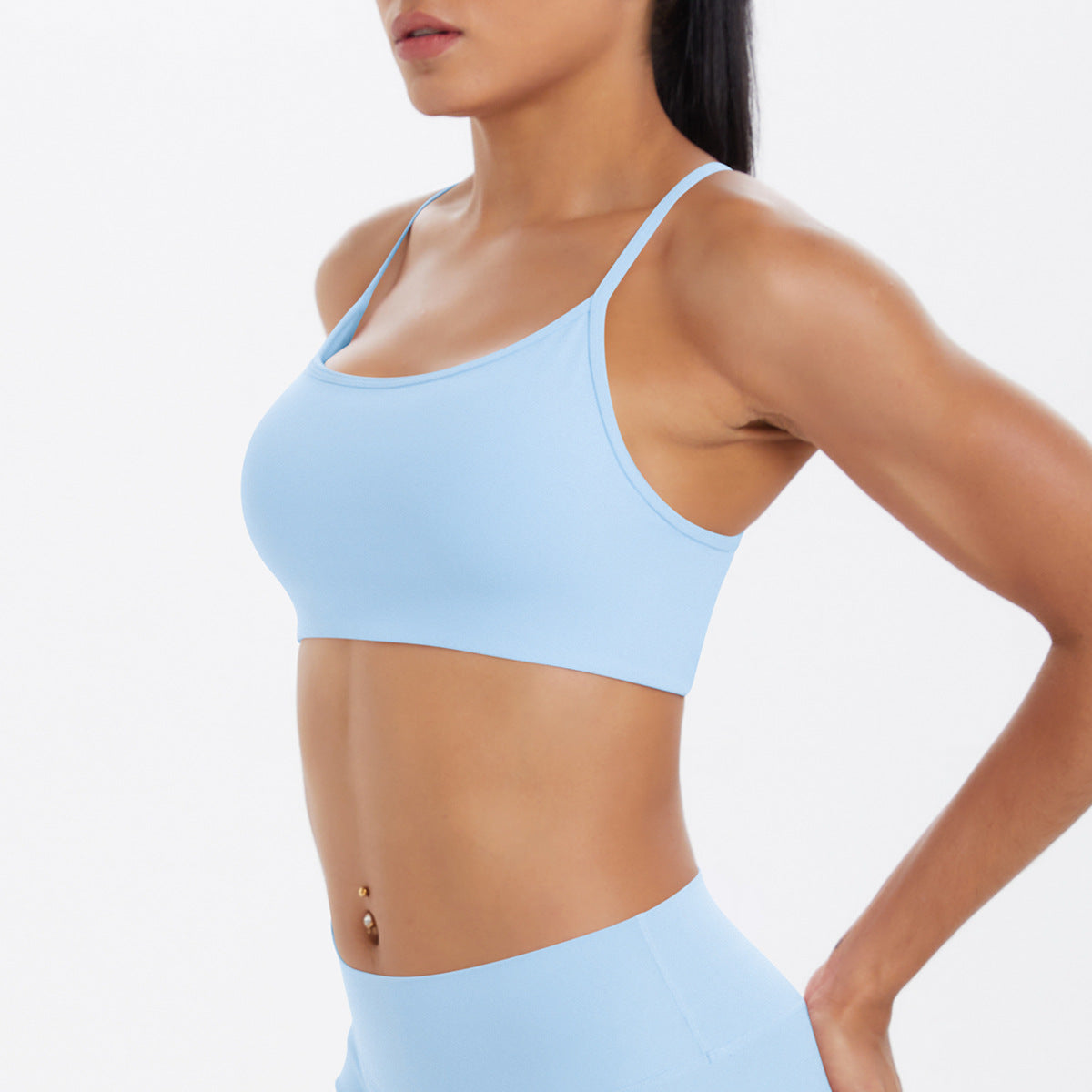Crossback Push-Up Sports Bra