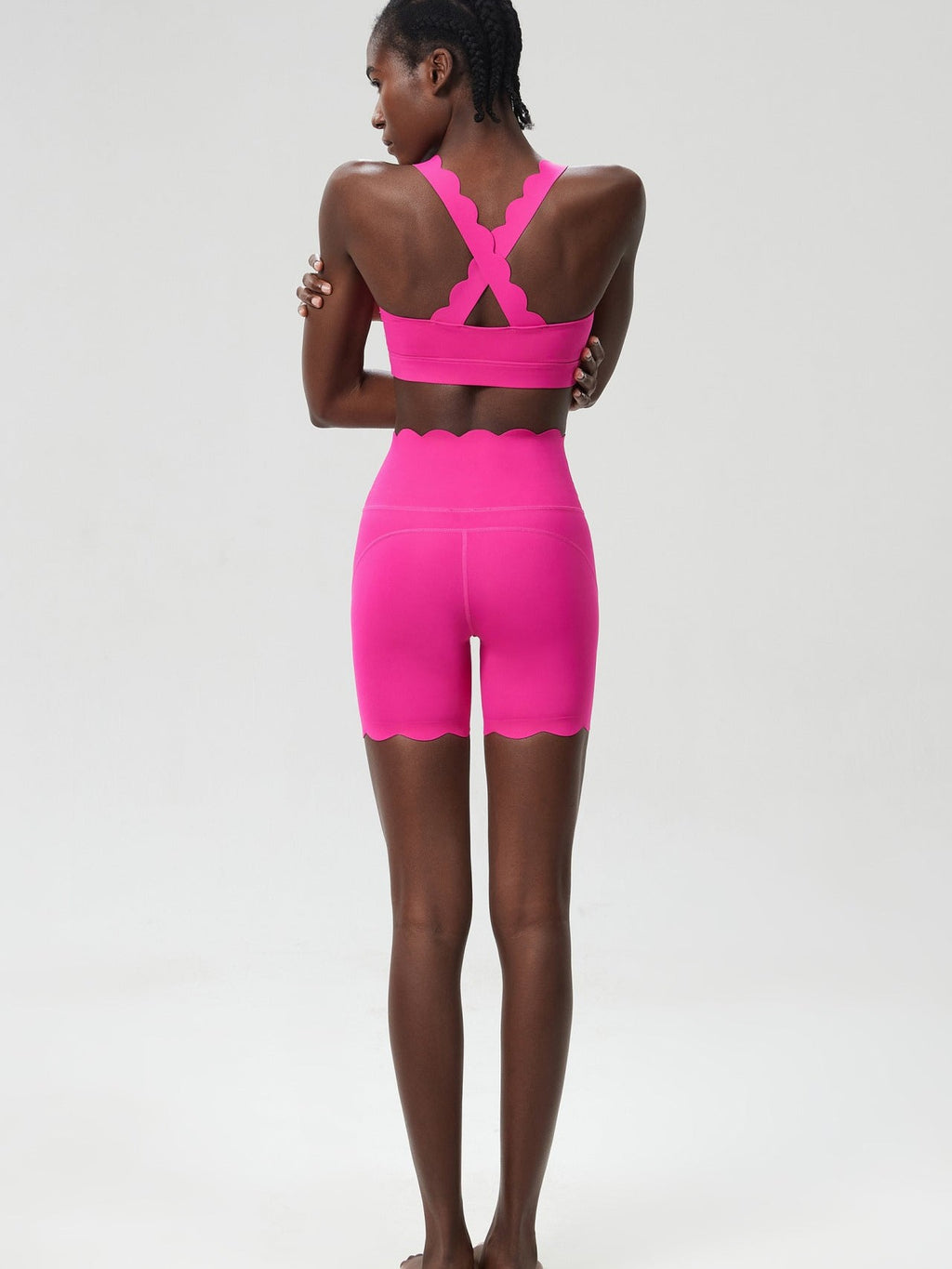 بنطال يوغا عالي الخصر