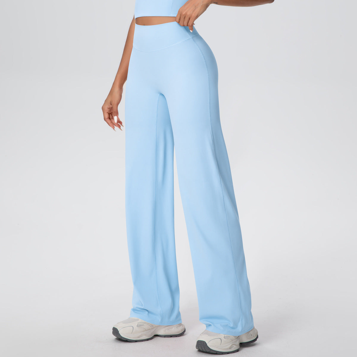 Yogahosen mit hohem Bund