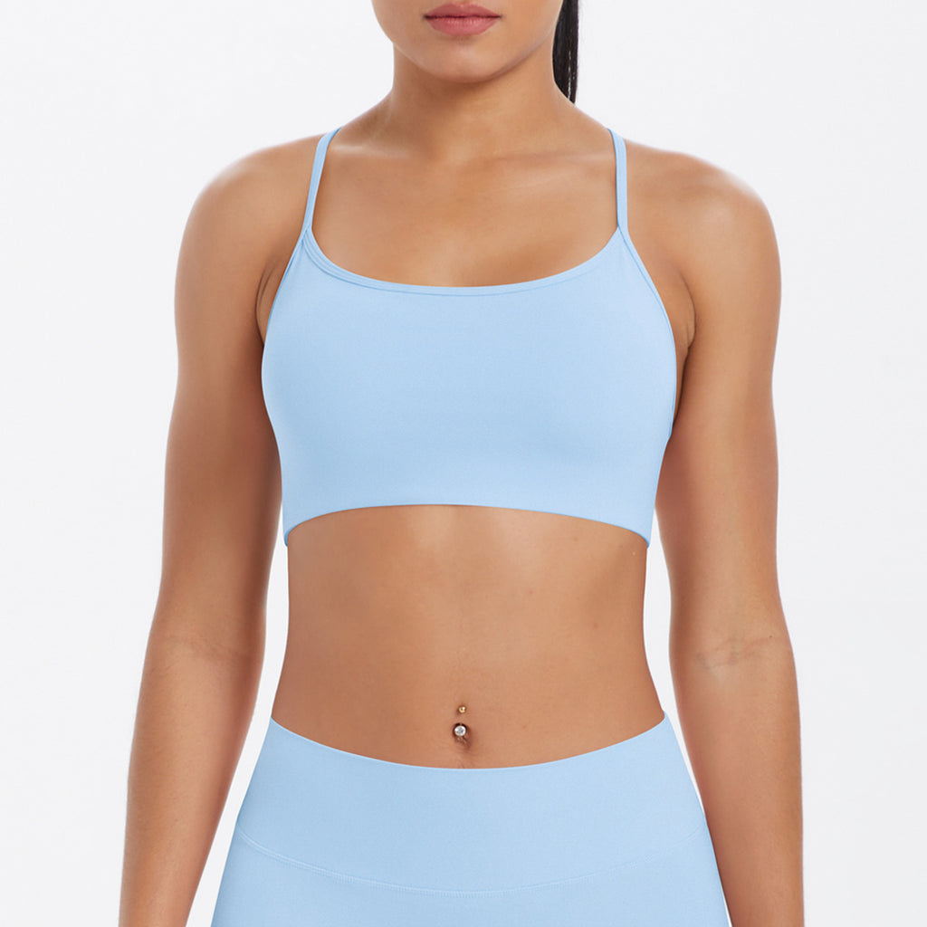 Crossback Push-Up Sports Bra