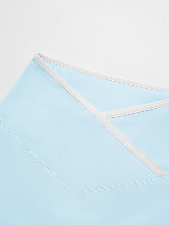 Cross-High Waist Yoga Leggings