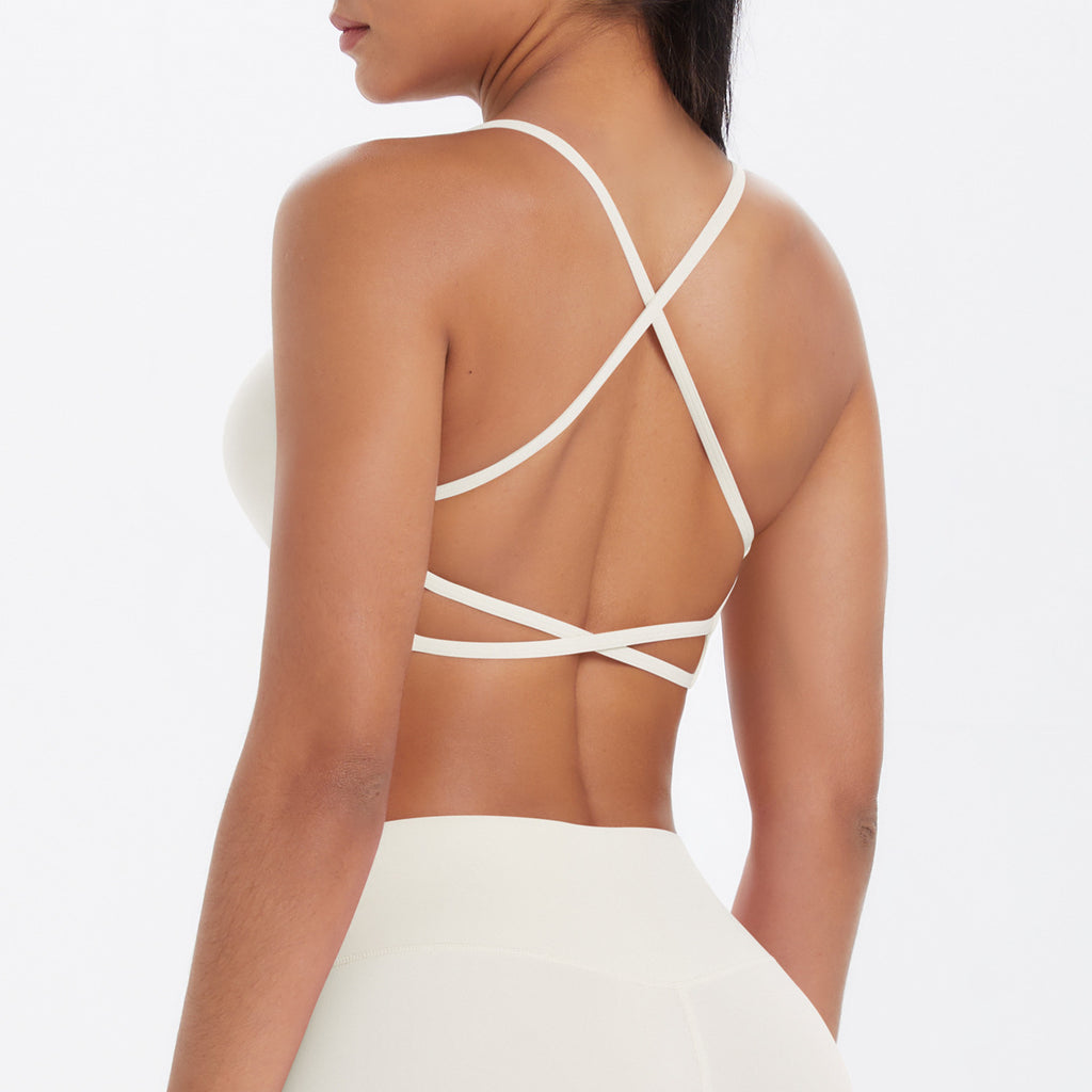 Crossback Push-Up Sports Bra