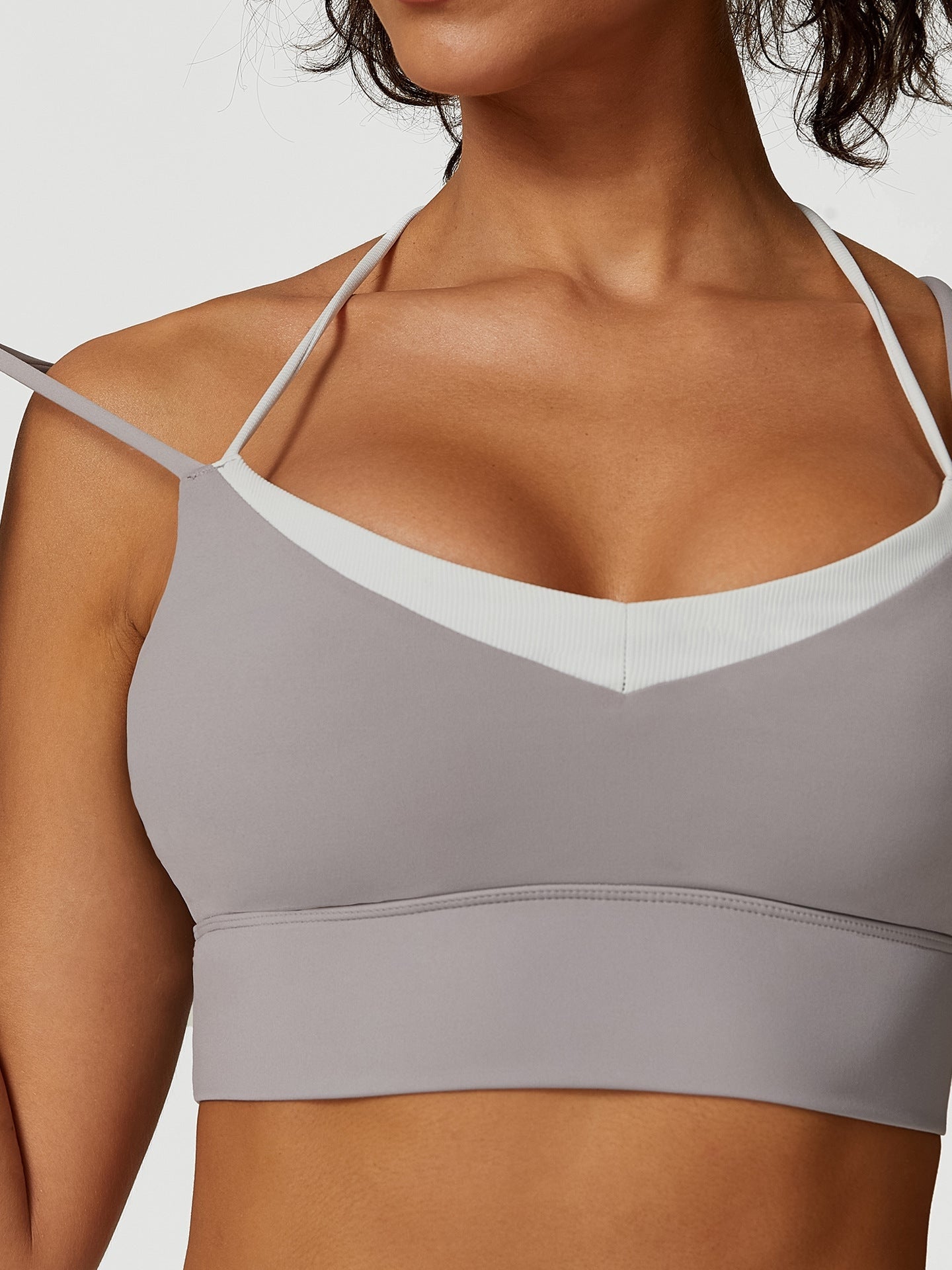 Industrial Warm Gray Digital Misty Bra