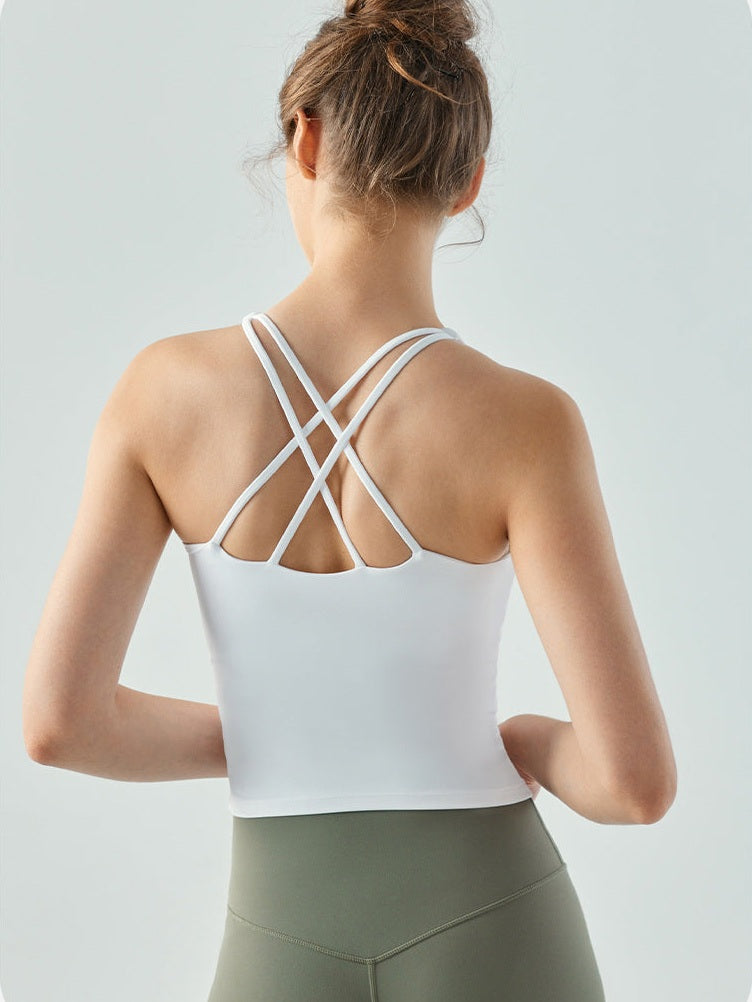 خزان يوغا متقاطع الظهر