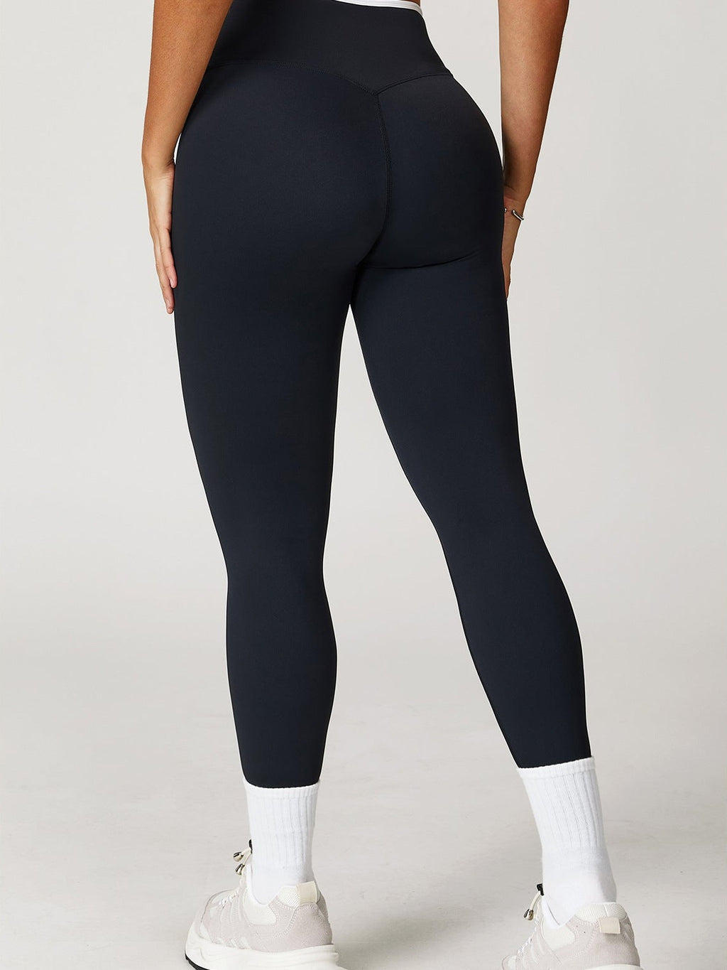 Cross-High Waist Yoga Leggings