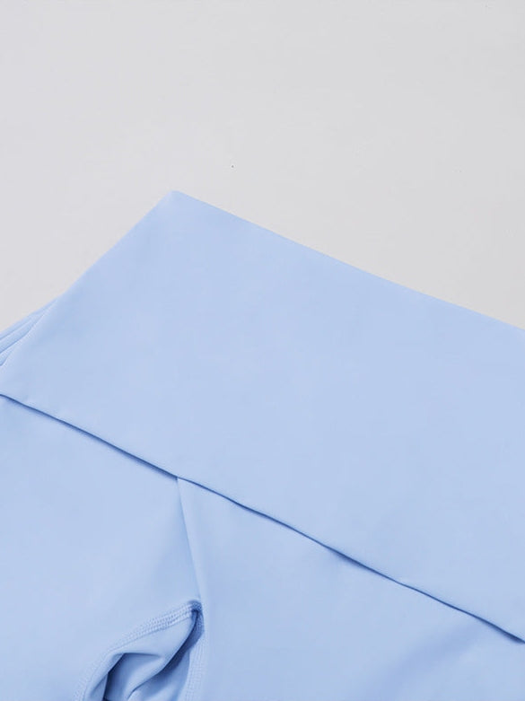 Yoga-Shorts mit Kordelzug