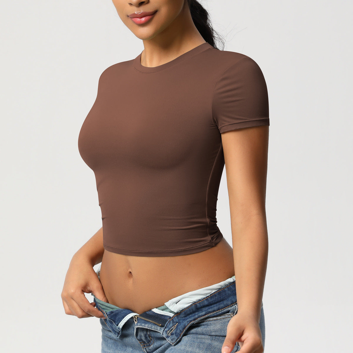 Crop-Performance-T-Shirt