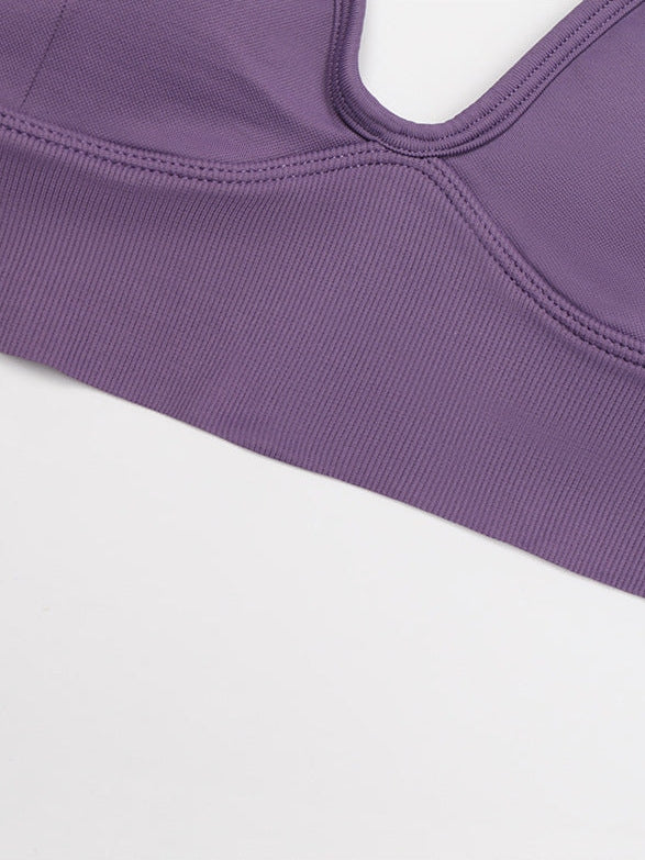 حمالة صدر رياضية بدون درزات بحزامين